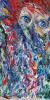abstract art,wall art decor, nature,painting for home design, israeli contemporary art