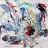 ציור לסלון, ציורים לעיצוב בית ומשרד, israeli painting, ציור בטי רובינשטיין, ציור מופשט