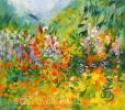 Long Life, № Mood-70 painting of Israeli landscape, mood painring on canvas, for home design
