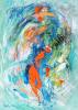 abstract paunting, contemporary art, acrylic on canvas